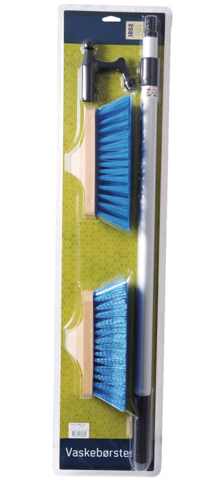 Vaskebørstesett med båtshake